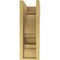 Ekena Millwork 6"W x 12"D x 18"H Classic Diane Rough Cedar Woodgrain TimberThane Corbel, Primed Tan CORUR06X12X18DIARCPR - alternate 6